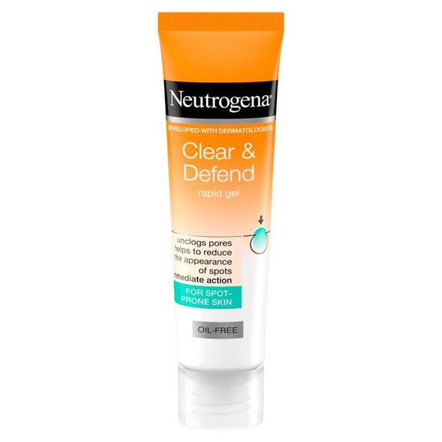 Neutrogena Cream Clear & Defend Rapid Gel Oil Free 15 ML - Makeup Stash Pakistan