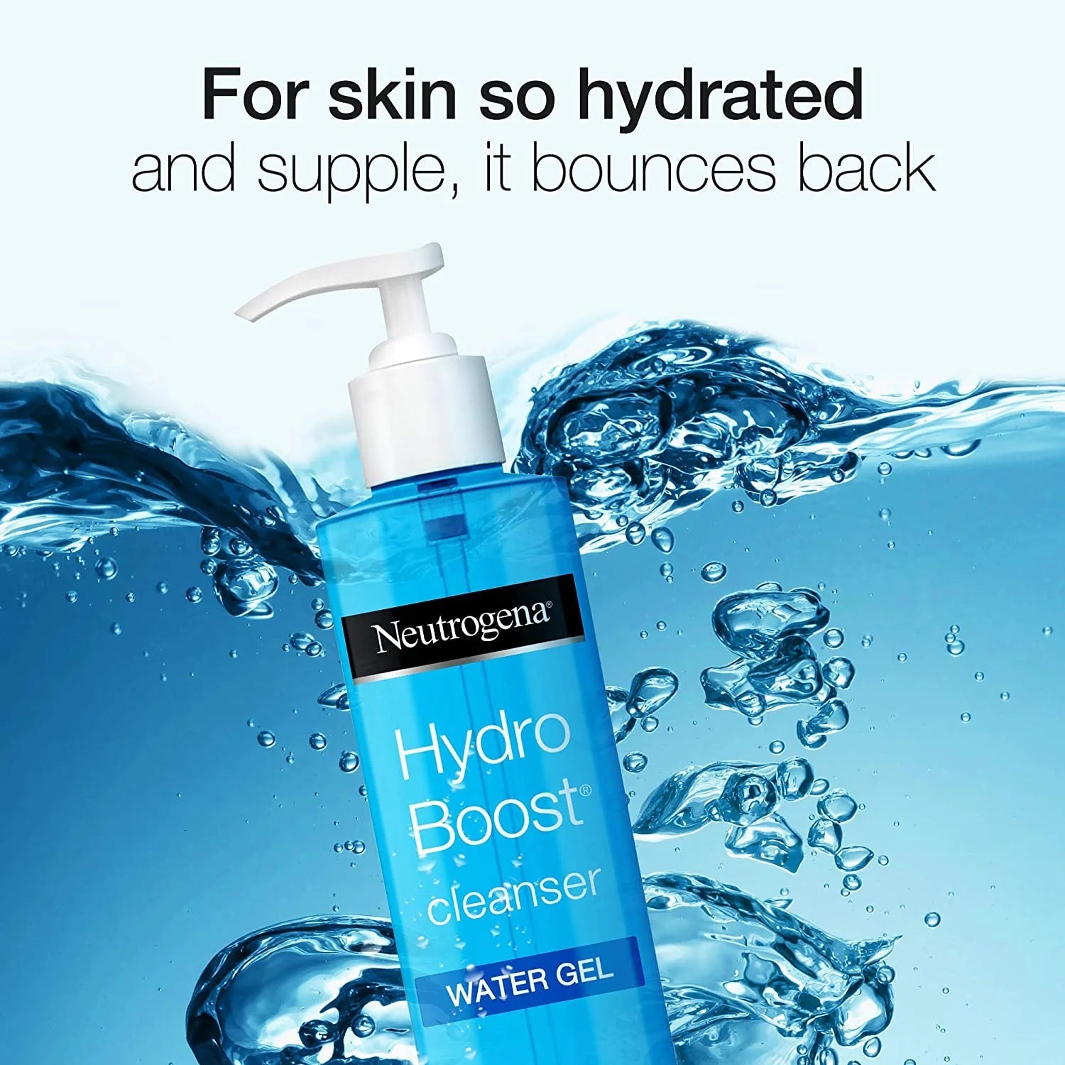 Neutrogena Hydroboost Water Gel Cleanser 200 ML - Makeup Stash Pakistan