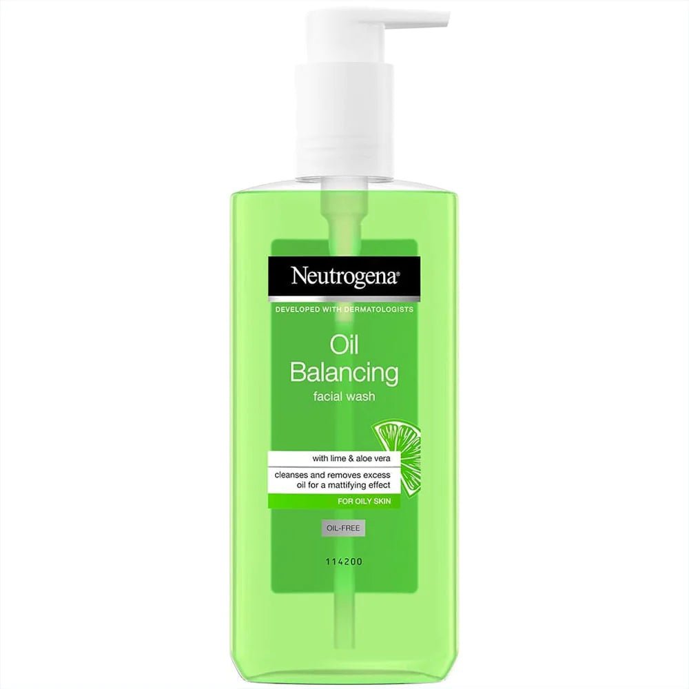 Neutrogena Oil-Balancing Facial Wash - Makeup Stash Pakistan