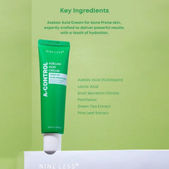 Nineless A-Control Azelaic Acid Cream – 50ml