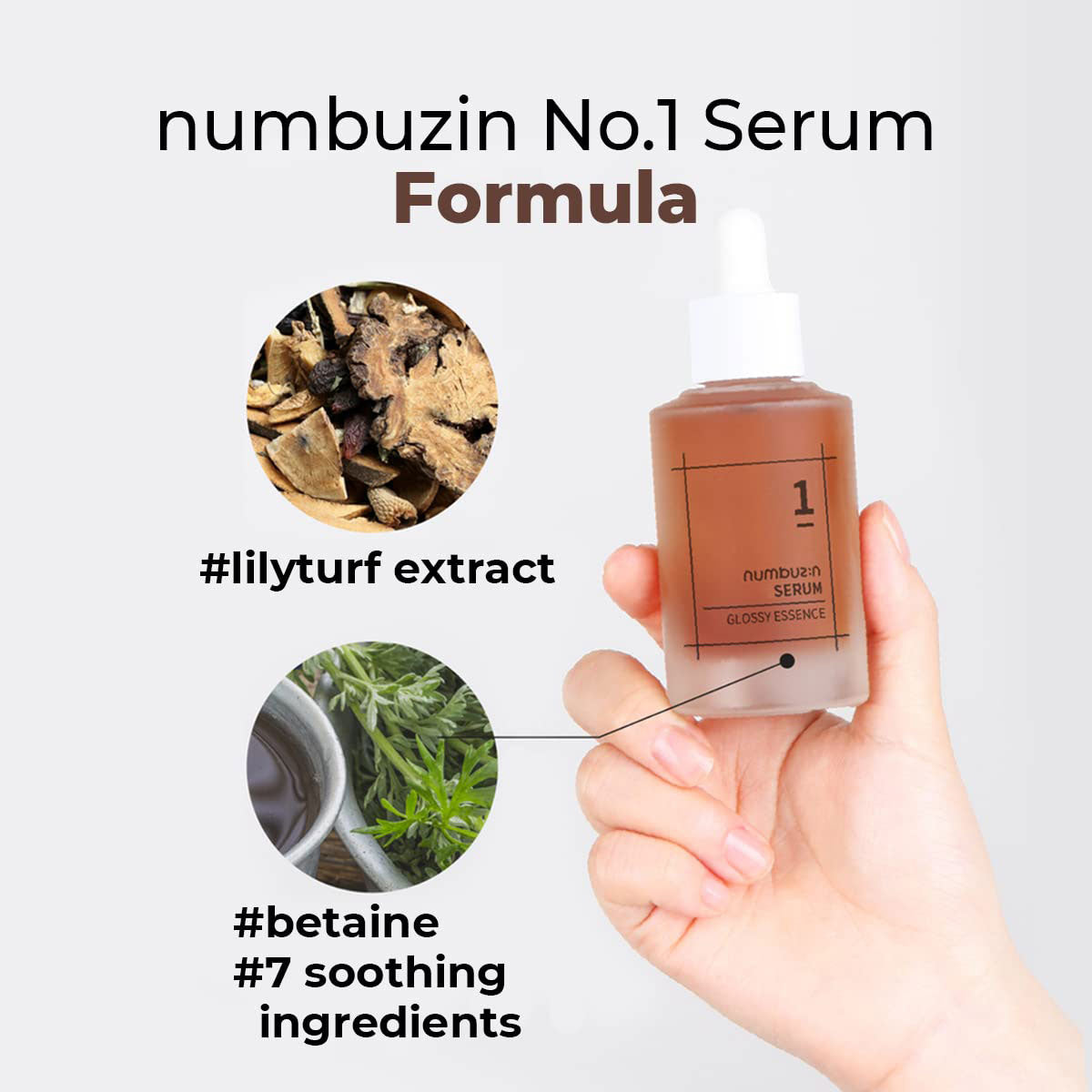 Numbuzin No.1 Glossy Essence Serum 50ml - Makeup Stash Pakistan