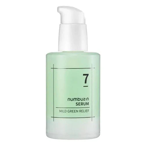 Numbuzin - No.7 Mild Green Soothing Serum 50ml - Makeup Stash Pakistan