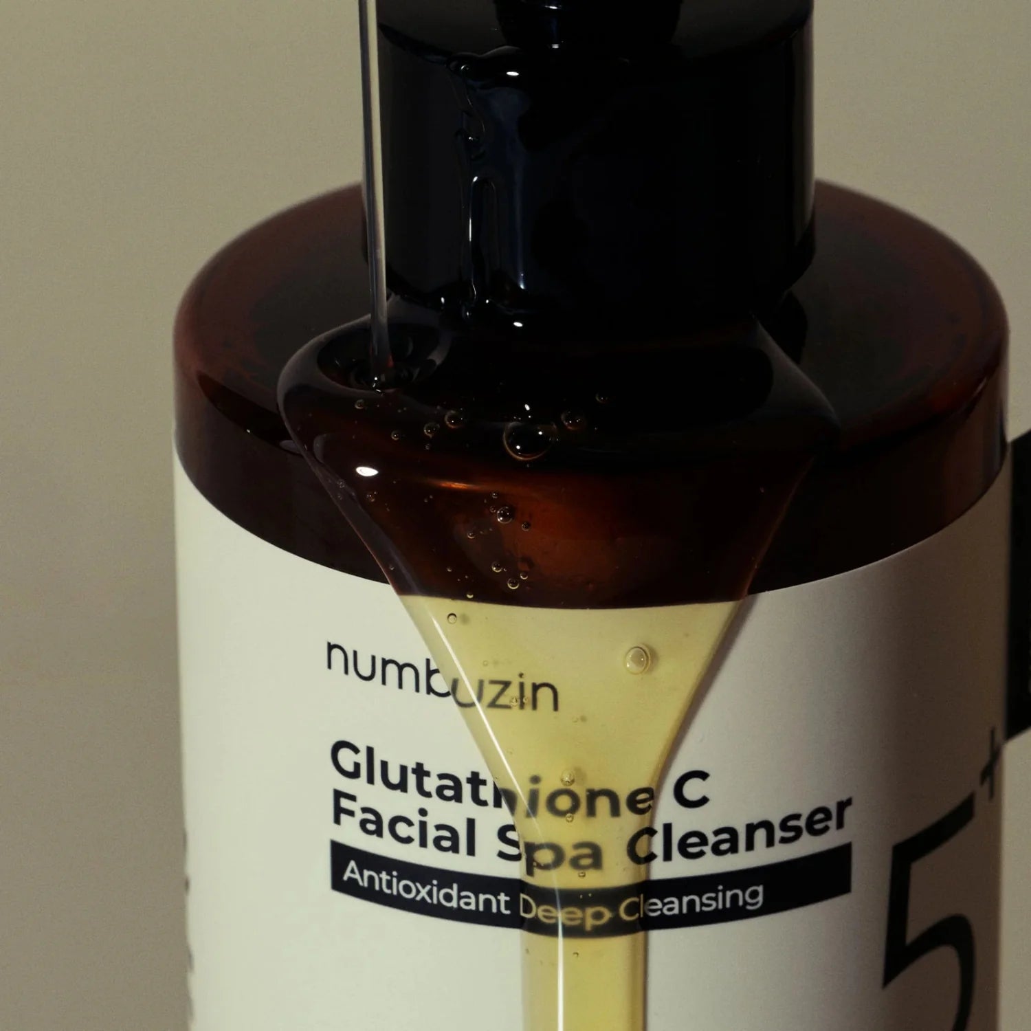 Numbuzin - No.5+ Glutathione C Facial Spa Cleanser 200ml-Makeup Stash Pakistan