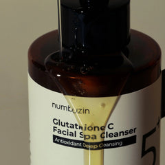 Numbuzin - No.5+ Glutathione C Facial Spa Cleanser 200ml-Makeup Stash Pakistan