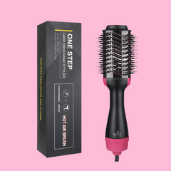 One Step Hot Air Brush Dryer and Straightener - Makeup Stash Pakistan