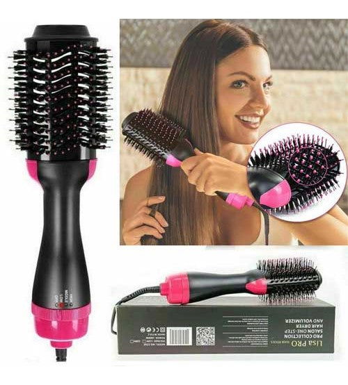 One Step Hot Air Brush Dryer and Straightener - Makeup Stash Pakistan