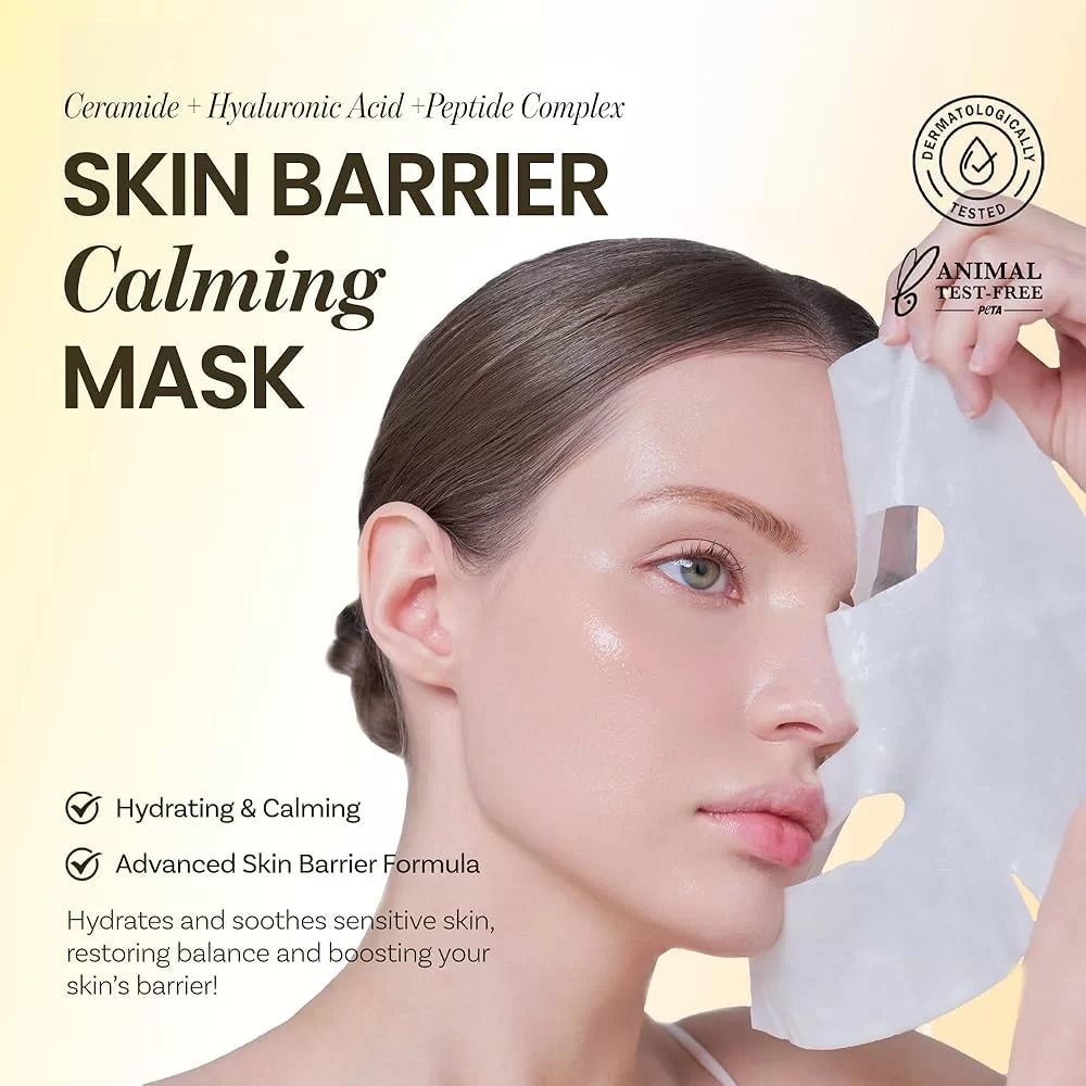 Ongredients,Sheet Mask,Calming Mask,Soothing Face Mask,Hydrating Mask,Makeupstashpk
