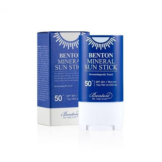 Benton - Mineral Sun Stick SPF50+/PA++++ 15g - Makeup Stash Pakistan