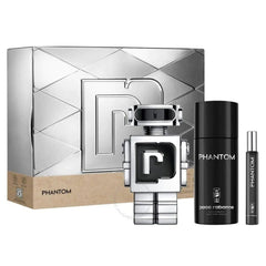 Paco Rabanne Phantom Men Edt 3S Set (100Ml+10Ml+150Ml Deo) - Makeup Stash Pakistan