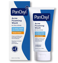 panoxyl acne foaming wash, benzoyl peroxide face wash, acne face wash, acne treatment cleanser, breakout control face wash, oily skin cleanser, acne skincare, pore cleansing face wash, dermatologist acne wash, anti acne cleanser, acne control skincare - Makeupstashpk