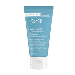 Paula's Choice ,Super-Light ,Daily Wrinkle Defense, SPF 30, Matte Tinted ,Mineral, Sunscreen for Oily, Combination Skin,Makeupstashpk