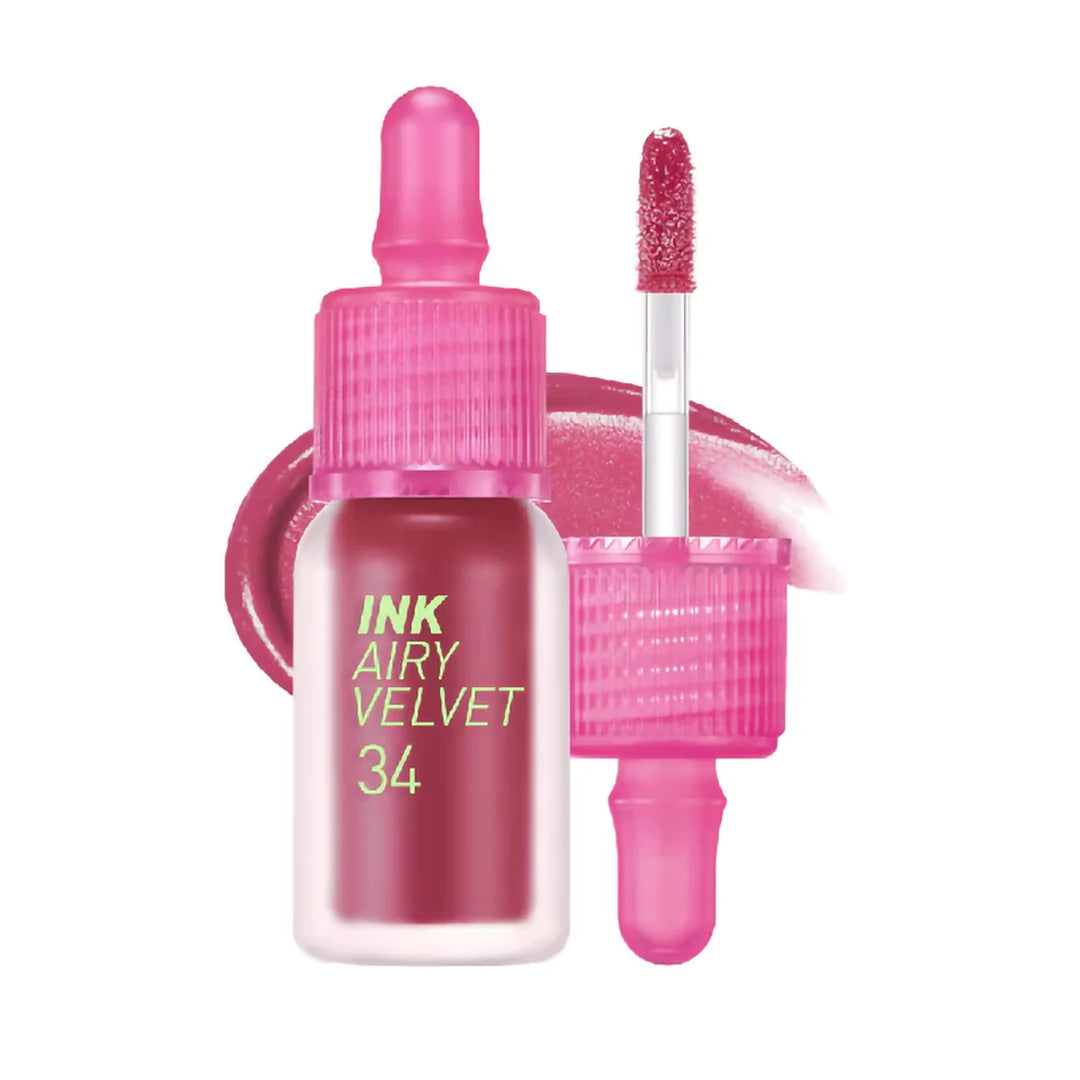 Plum Rose, Soft Matte, Lightweight,  Korean Rose Red Lip Tint, Matte Lip Stain, Velvet Lip Tint, Makeup Stash Pakistan