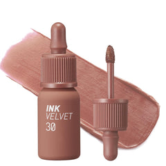 Velvet Lip Tint, Coral Red, Bold Soft Matte Korean Lip Tint, velvet lip stain, Long lasting Lip Color, Neutral Nude Lip Tint, Gradient lips - Makeup Stash Pakistan