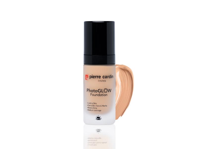 Pierre Cardin Paris Photoglow Foundation Warm Yellow 404 - Makeup Stash Pakistan