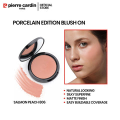 Pierre Cardin Paris Porcelain Edition Blush On Salmon Peach 806 - Makeup Stash Pakistan