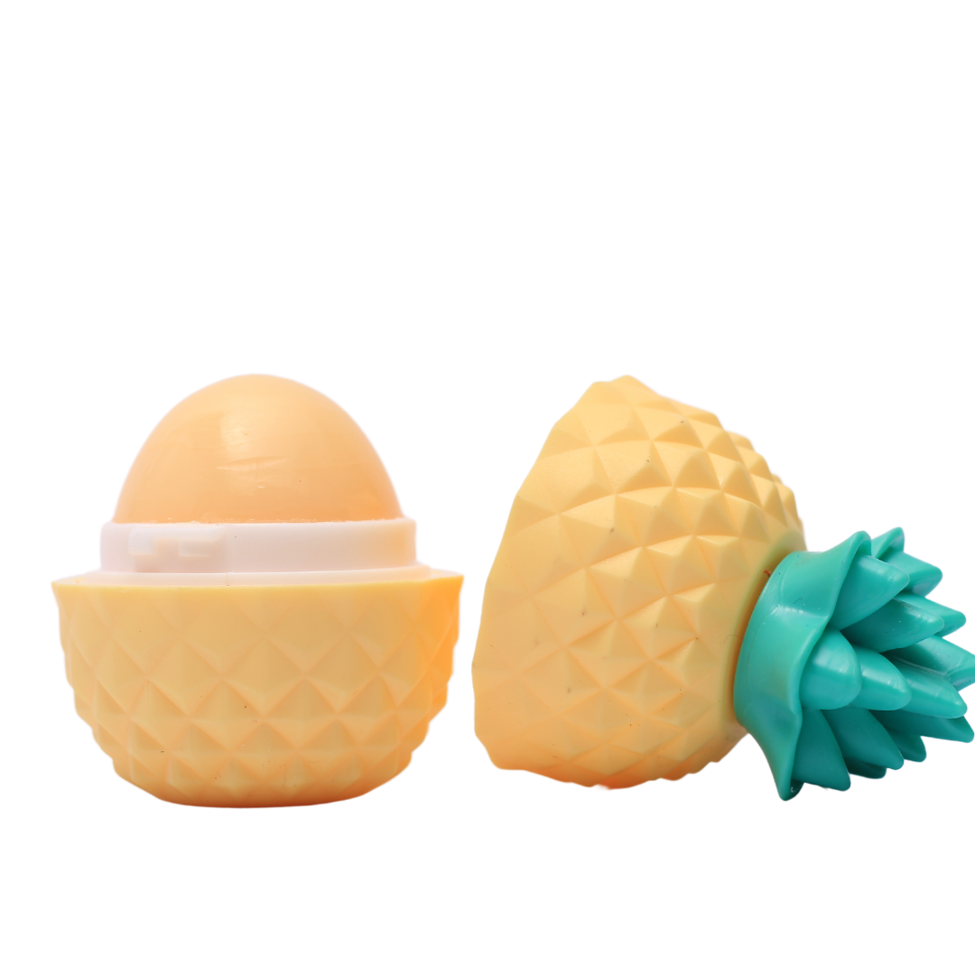 Pineapple Lip Balm - Yellow - Makeup Stash Pakistan