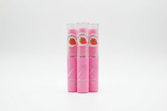 Strawberry Lip Balm  , Color lip , Soft , Hydrating , Moisturizing, natural pink tint , Makeupstashpk