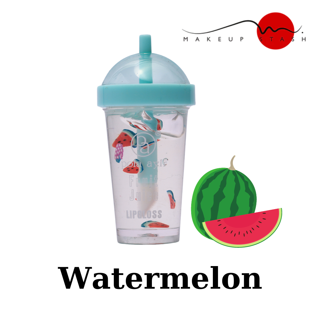 Pola Aylr Fruit Juice Lip Gloss - Watermelon - Makeup Stash Pakistan
