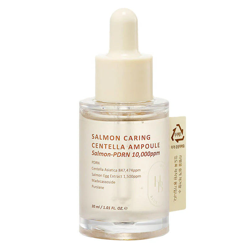 Heveblue - Salmon Caring Centella Ampoule Salmon 30ml - Makeup Stash Pakistan
