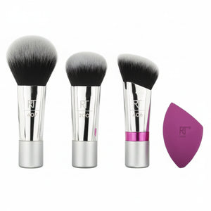 makeup brush set, limited edition brushes, professional makeup brushes, face brush set, eye brush set, blending brushes, makeup tools, real techniques pakistan, beauty brush kit, foundation brush, contour brush- Makeup Stash Pakistan