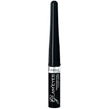 Rimmel Glam Eyes Professional Liquid Eyeliner - Black Glamour -001 - Makeup Stash Pakistan