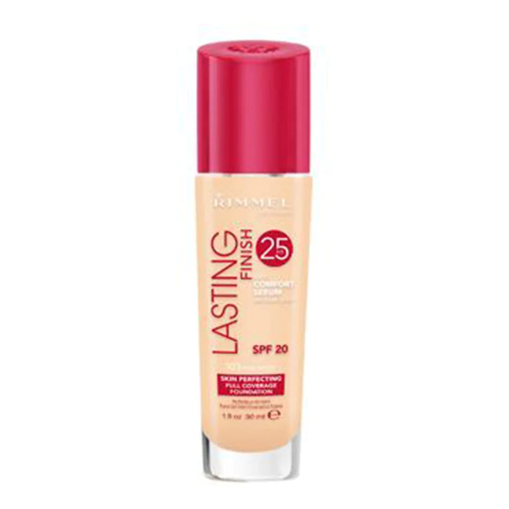 Rimmel Lasting Finish 25 Hour Foundation 200 Soft Beige 30 ML - Makeup Stash Pakistan