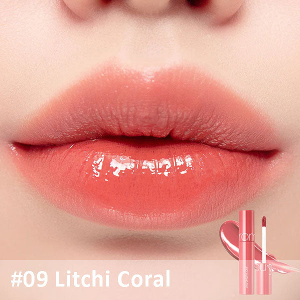 Rom&nd - Juicy Lasting Tint Original Series Series No.9 Litchi Coral - Makeup Stash Pakistan
