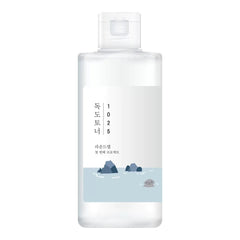 Korean hydrating toner, soothing toner K-beauty, sensitive skin toner, mineral water toner, balancing facial toner, lightweight toner, daily skincare toner, Round Lab Dokdo 1025 toner- Makeup Stash Pakistan