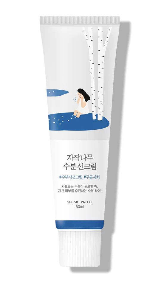 Round Lab – Birch Juice Moisturizing Sun Cream 50ml - Makeup Stash Pakistan