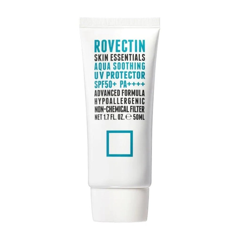 Rovectin Skin Essentials Aqua Soothing UV Protector Sunblock 50 ML - Makeup Stash Pakistan