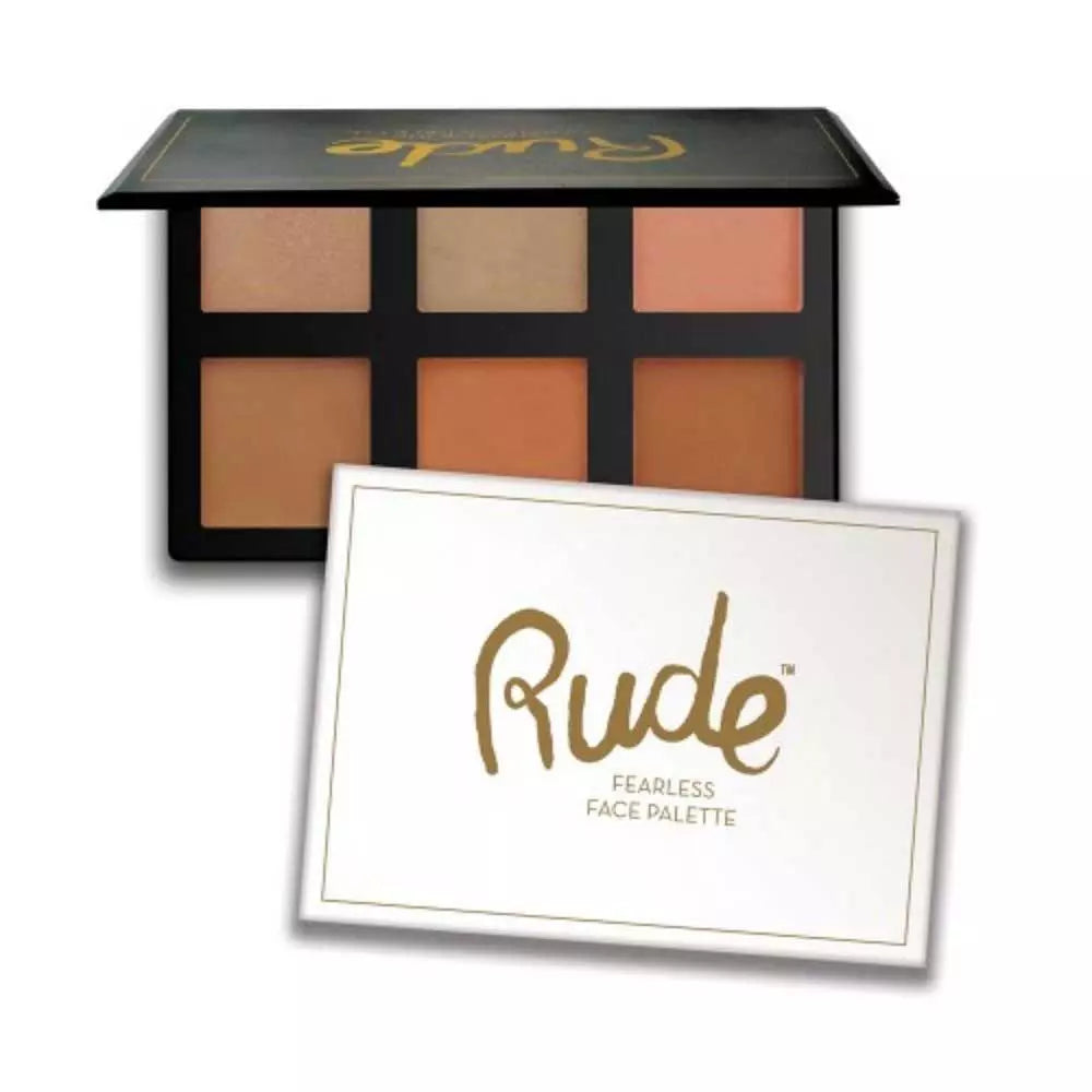 Rude Fearless Face Palette - Makeup Stash Pakistan