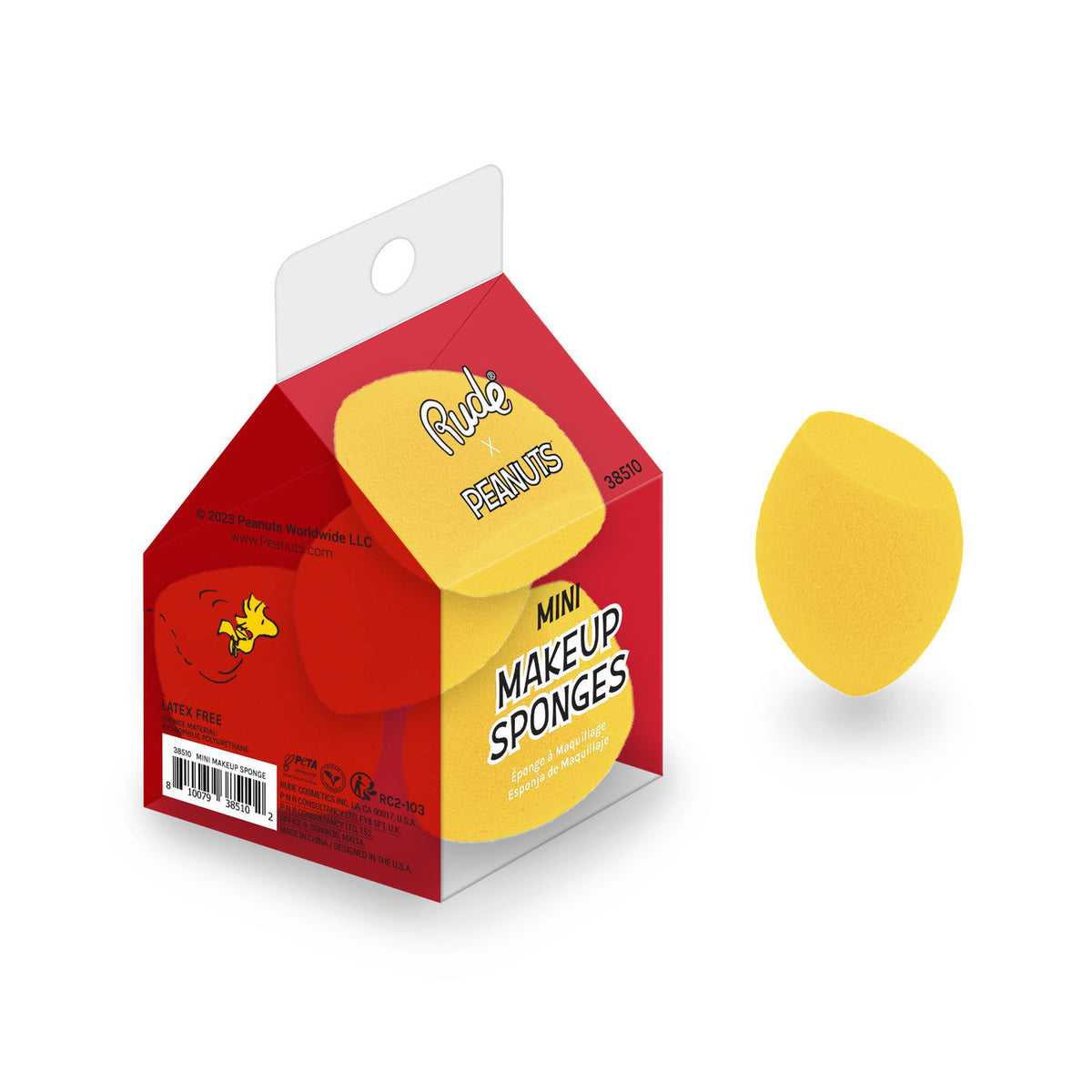 Rude Peanuts Mini Makeup Sponges - Makeup Stash Pakistan