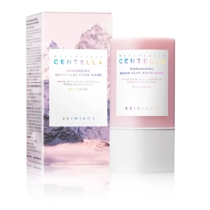Poremizing Clay Stick Mask, Korean clay mask, pore tightening mask, Centella clay mask, oil control mask, pore cleansing mask, Korean skincare, clay stick mask, acne-prone skin care, pore minimizing mask, soothing clay mask, K-beauty skincare, deep cleansing mask, facial clay mask, Centella Asiatica skincare, - Makeup Stash Pakistan