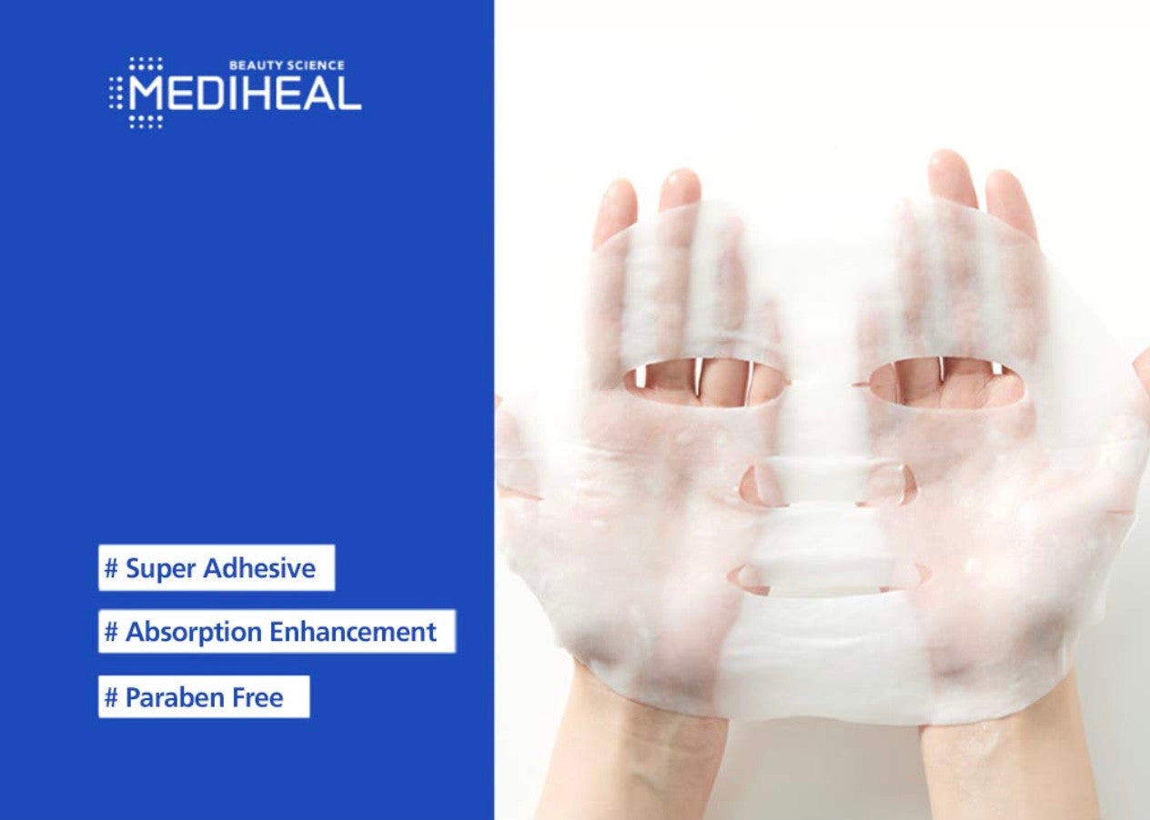 Mediheal Vita Lightbeam Essential Mask EX, Mediheal Mask, Korean Sheet Mask, Brightening Face Mask - Makeupstashpk