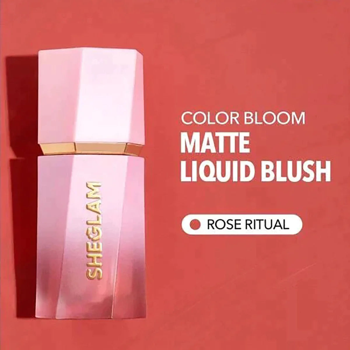 Sheglam Color Bloom Matte Liquid blush Rose Ritual | Makuepstash Pakistan