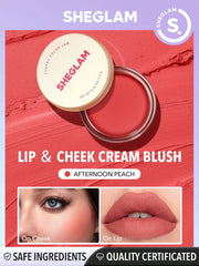 Sheglam Cheeky Color Lip & Cheek Blush - Afternoon Peach - Makeup Stash Pakistan