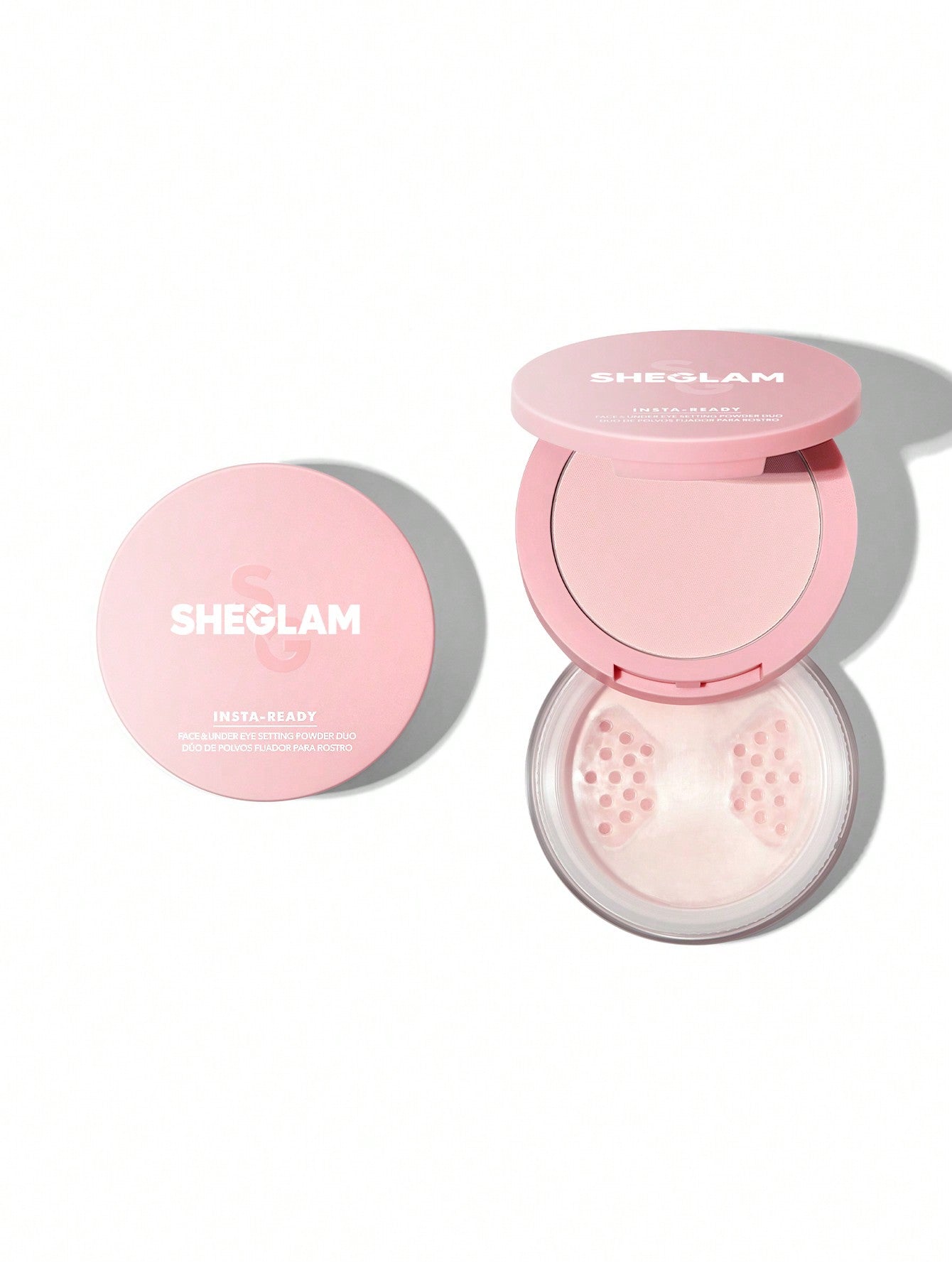 SHEGLAM, SHEGLAM Makeup, SHEGLAM Setting Powder, Insta-Ready Powder, Bubblegum Setting Powder, Bubblegum Duo, Face Setting Powder, Under Eye Setting Powder, Setting Powder Duo, Brightening Powder, Pink Setting Powder, Blurring Powder, Finishing Powder - Makeupstashpk