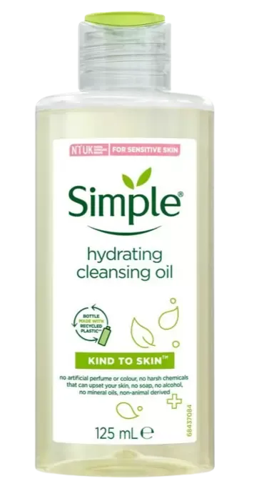 Simple Hydrating Cleansing Oil 125 ML - Makeup Stash Pakistan