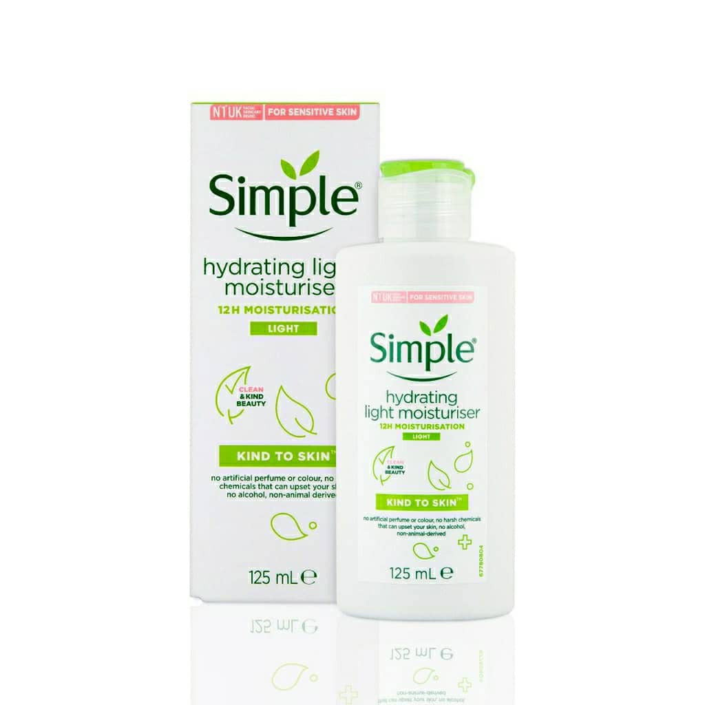 Simple Hydrating Light Moisturizer 125 ML - Makeup Stash Pakistan