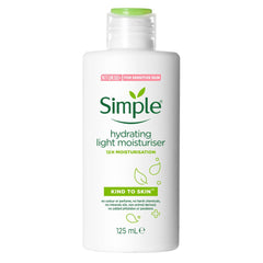 Simple Hydrating Light Moisturizer 125 ML - Makeup Stash Pakistan