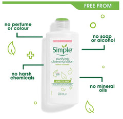 Simple Purifying Cleansing Lotion - Makeup Stash Pakistan