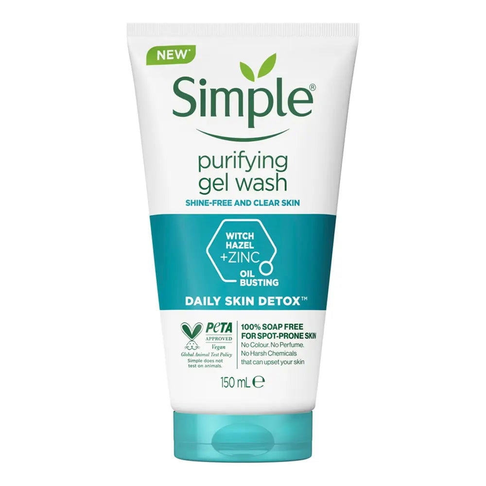 Simple Purifying Gel Wash - Makeup Stash Pakistan