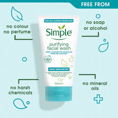 Simple Purifying Gel Wash - Makeup Stash Pakistan