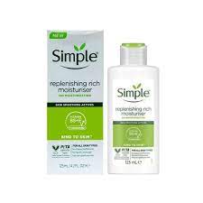 Simple Replenishing Rich Moisturizer 125 ML - Makeup Stash Pakistan