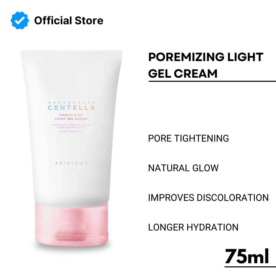 Skin1004 - Madagascar Centella Poremizing Light Gel Cream 75ml - Makeup Stash Pakistan