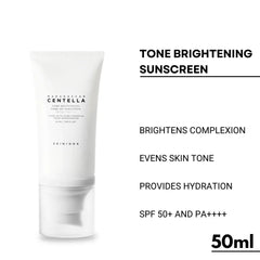 Skin1004 - Madagascar Centella Tone Brightening Tone-Up Sunscreen SPF50+ PA+++ 50ml - Makeup Stash Pakistan
