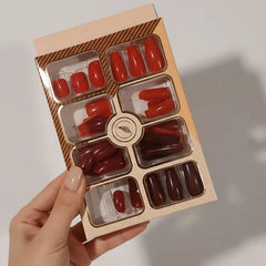 tick On Nails, Press-On Nails, Dip Color Nails, Nail Art Set, Easy Manicure, Salon-Quality Nails, Reusable Stick On Nails, Home Manicure, Nail Colors Set, Trendy Nail Designs , Makeupstashpk