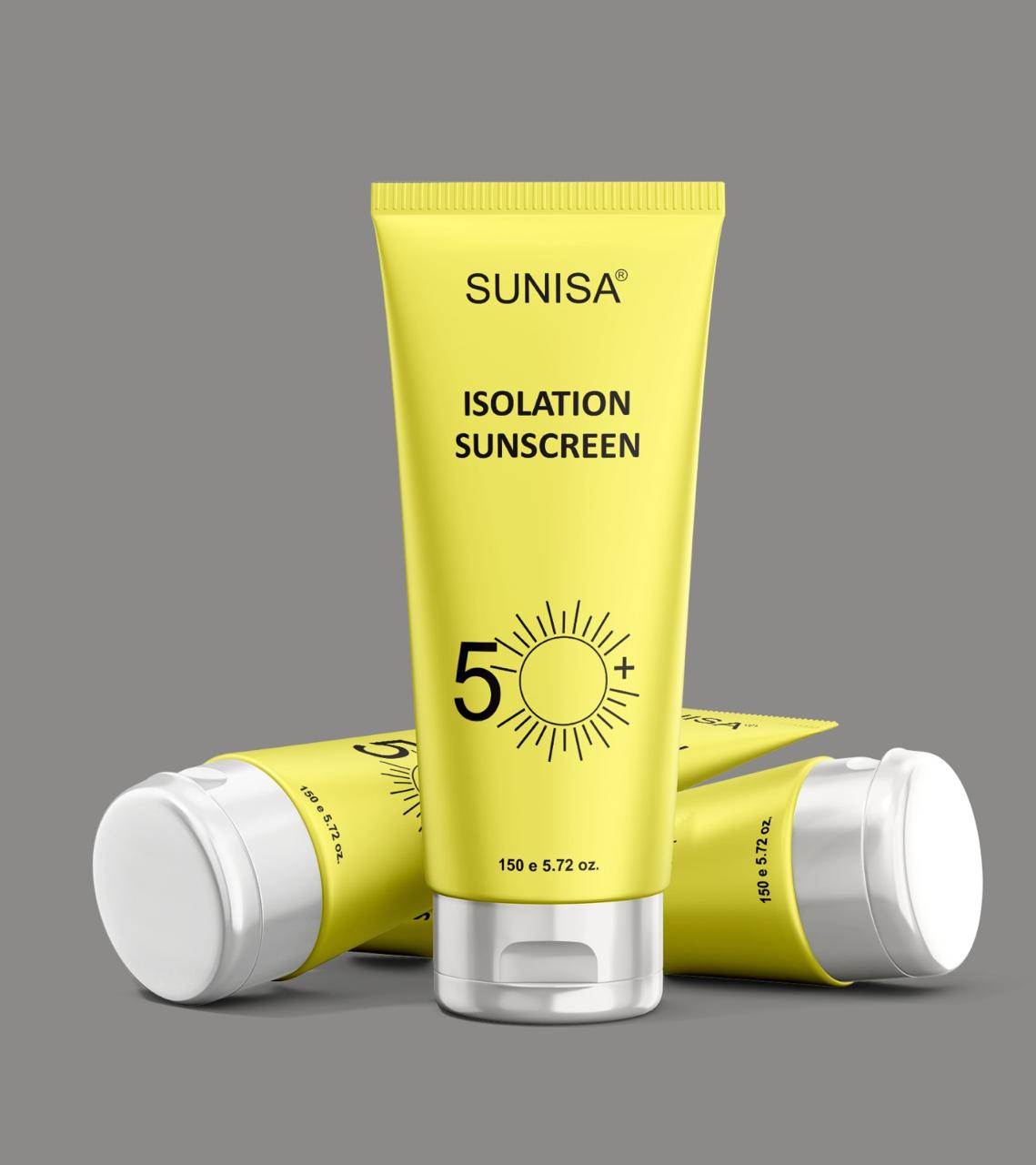 Sunisa Isolation Sunscreen 150ml - Makeup Stash Pakistan