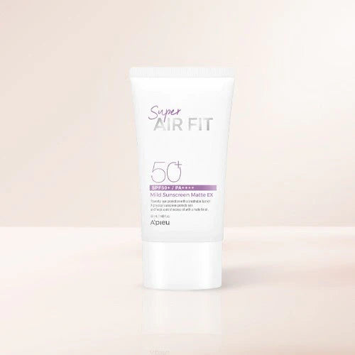 Apieu Super Air Fit Mild Sunscreen Matte Ex 50ml - Makeup Stash Pakistan