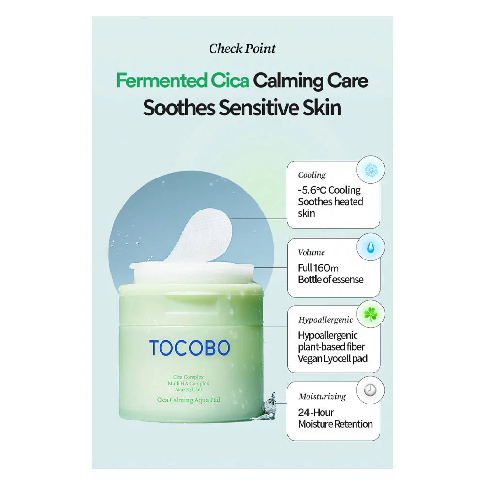 calming toner pads, korean toner pads, centella asiatica pads, soothing skincare, sensitive skin toner pads, hydrating toner pads, cica skincare - Makeup Stash Pakistan